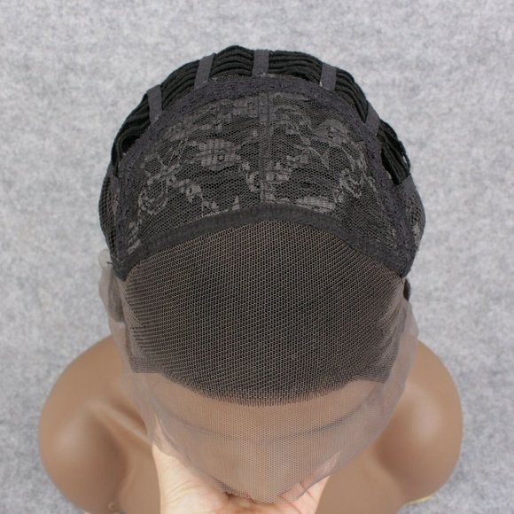 100% Human Hair Lace Front, Jet Black 18" inches - Picture 4 of 6